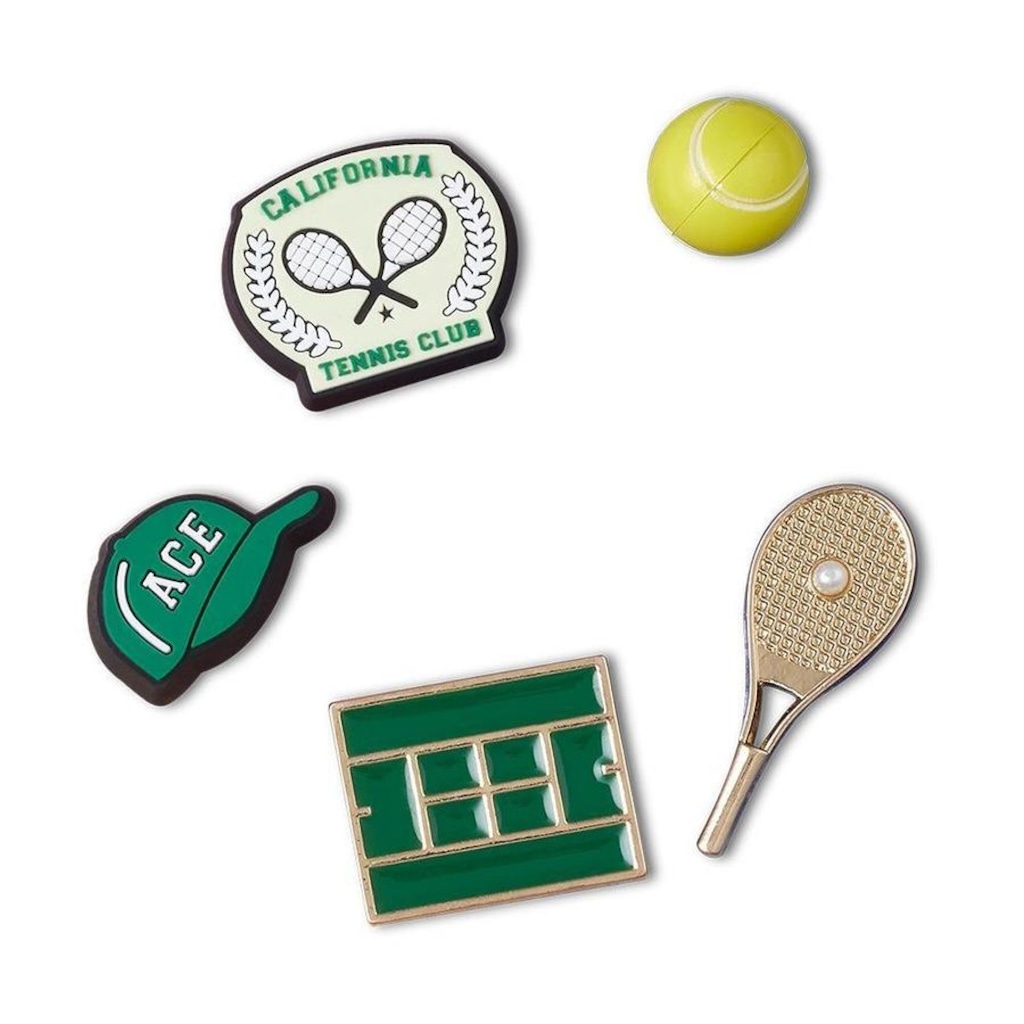 Kit Jibbitz? Crocs Tênis Ace Pack com 5 Peças