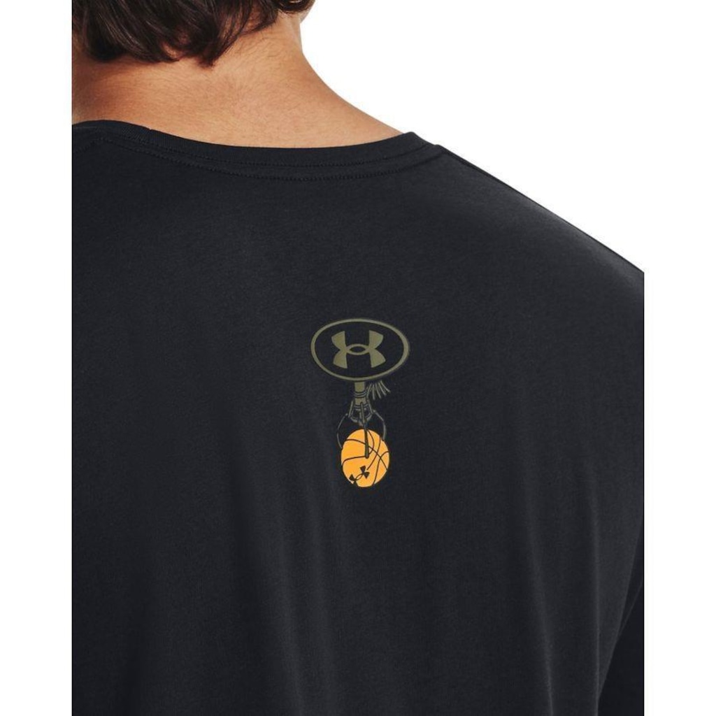 Imagem 4 do produto Camiseta de Basquete Under Armour Claw Machine - Masculina