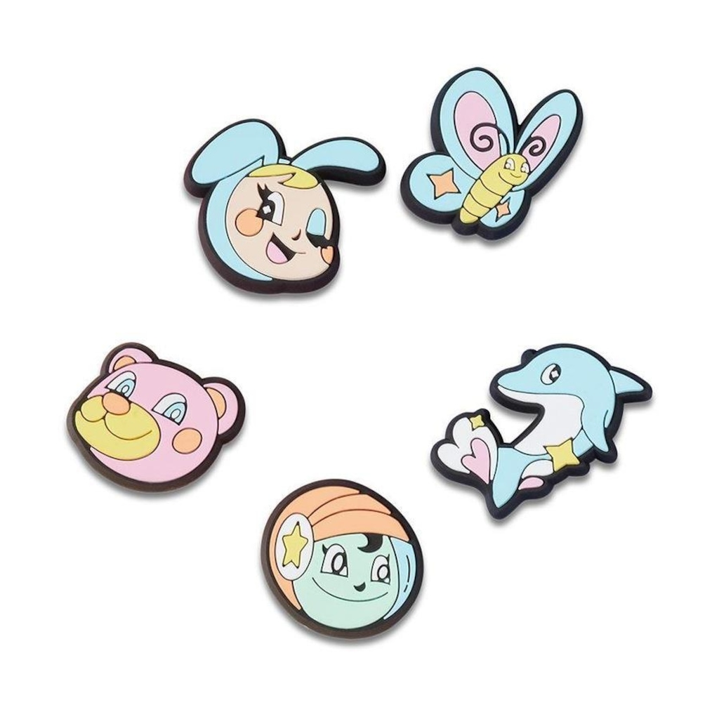 Kit Jibbitz? Crocs Y2K Anime com 5 Peças