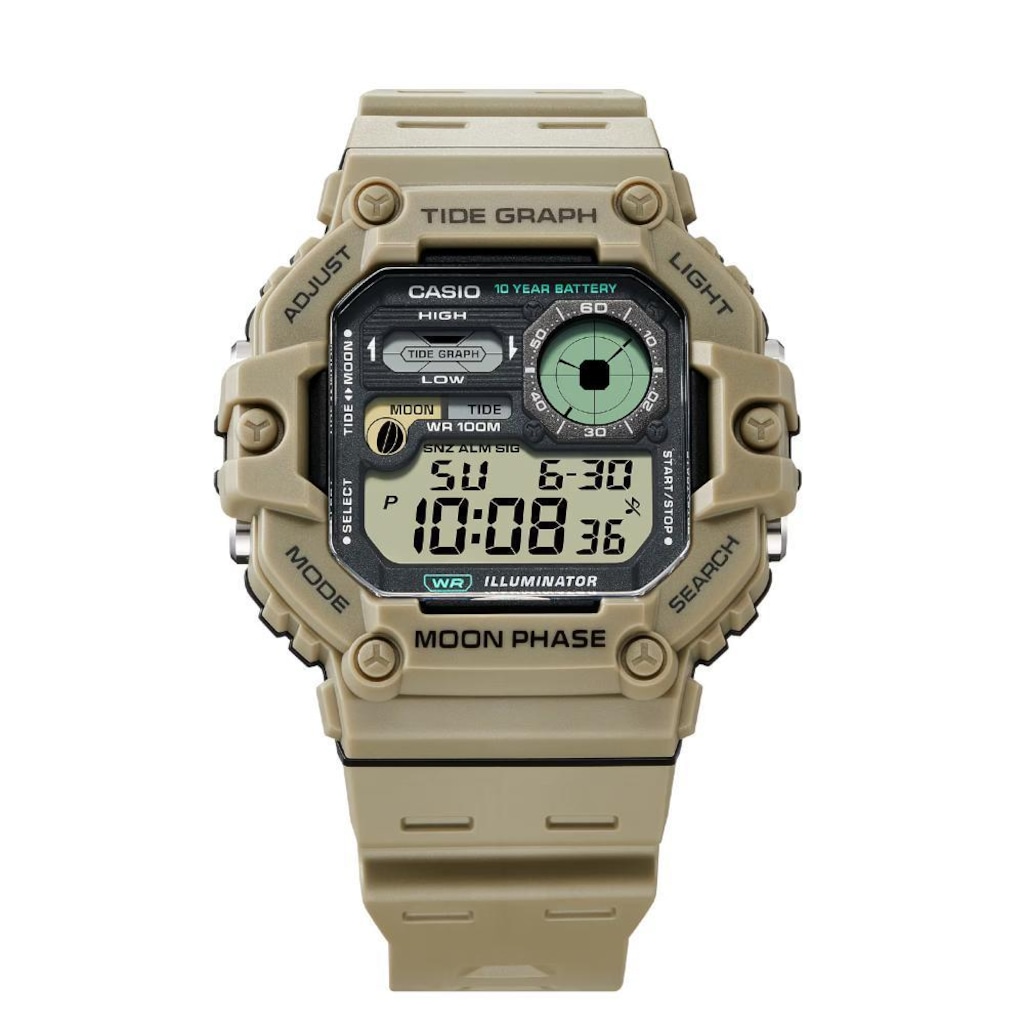 Imagem 2 do produto Relógio Casio Ws-1700H-5Avdf Gráfico de Marés - Casio Standard