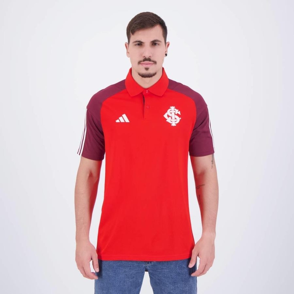 Camisa Polo adidas Internacional 2024 adidas - Masculina - Foto 1