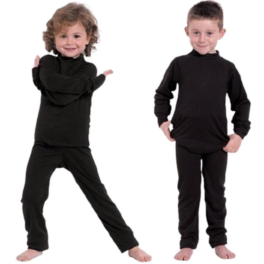 Imagem 4 do produto Conjunto Térmico Segunda Pele Roupas Térmicas - Infantil
