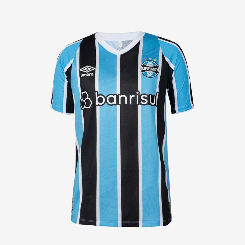 Camisa do Grêmio 1 2024 Umbro Oficial Torcedor S/N - Masculina - Foto 1