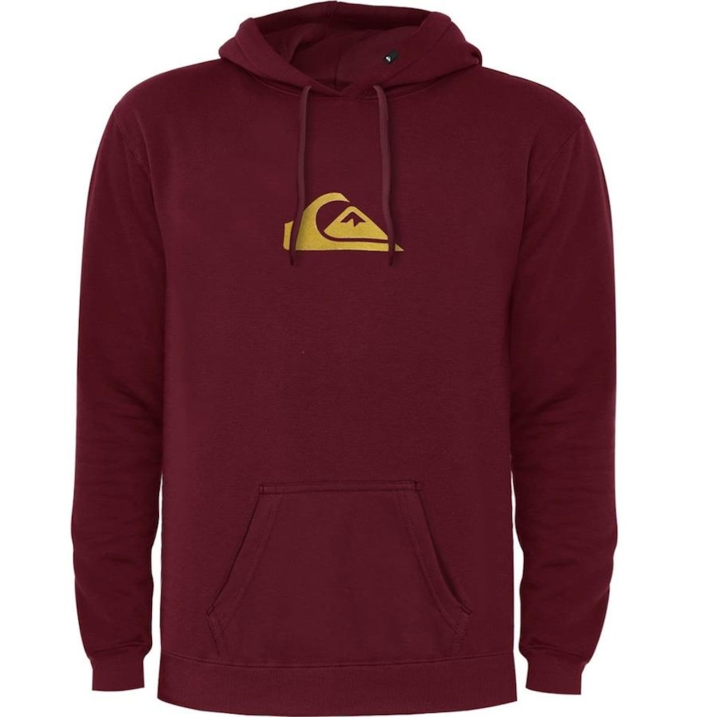 Blusão de Moletom Quiksilver Metal Comp Logo - Masculino