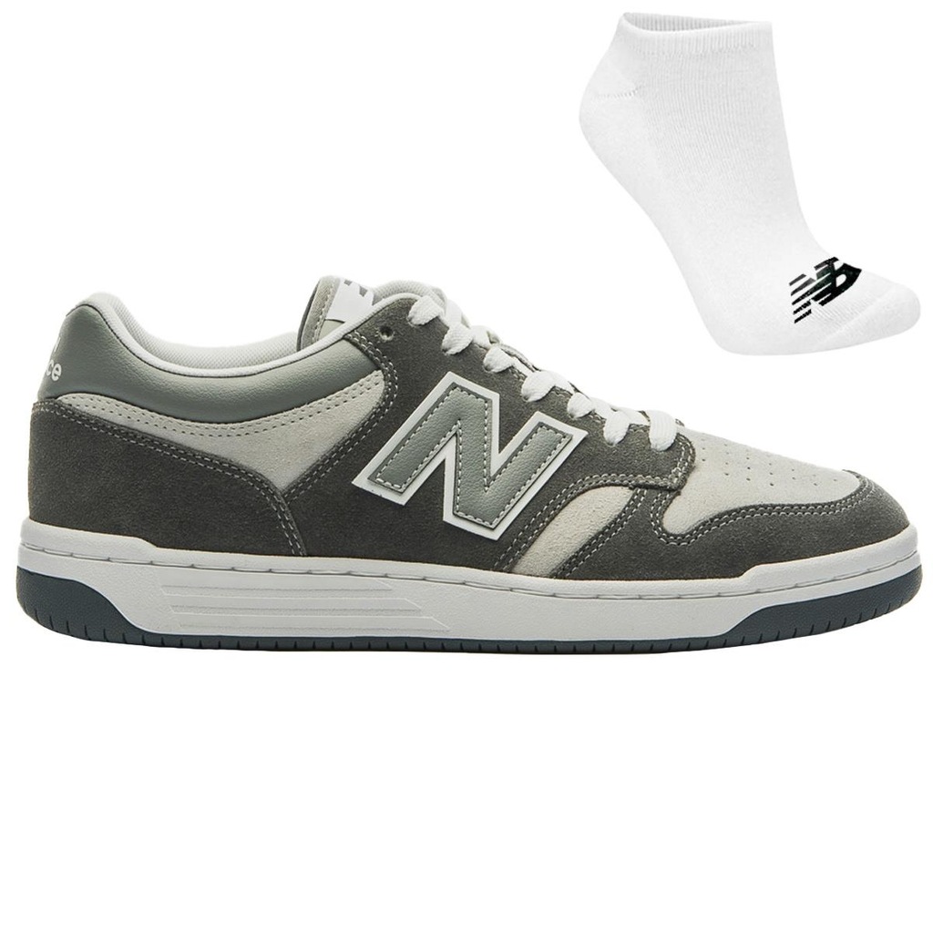 Kit Tênis New Balance 480 Low + Meia - Masculino - Foto 1