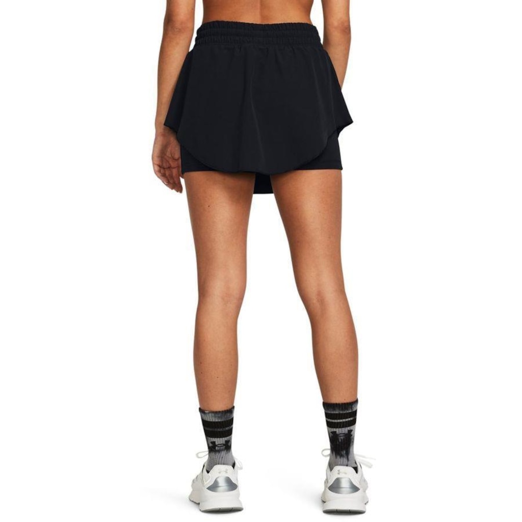 Imagem 2 do produto Shorts Saia de Treino Feminino Under Armour Flex Woven Skort - Under Armour
