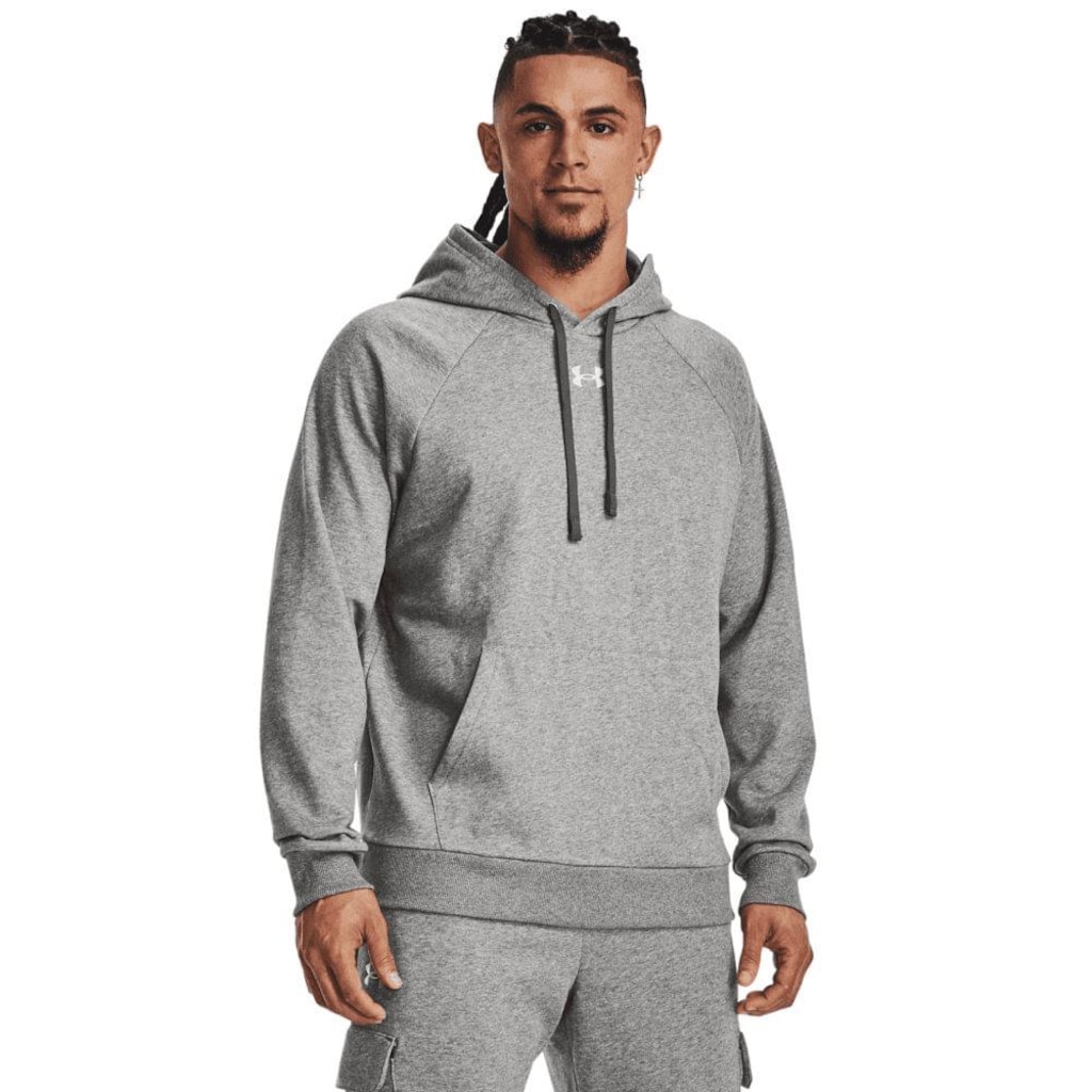 Blusão de Moletom Under Armour Rival Fleece Hoodie - Masculina