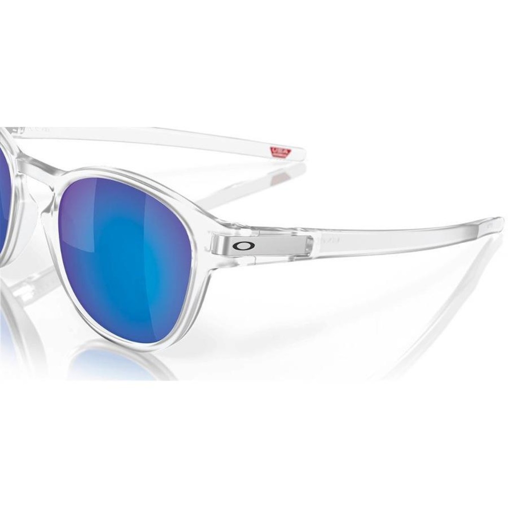 Imagem 2 do produto Óculos de Sol Unissex Oakley Latch Matte Clear Prizm Sapphire