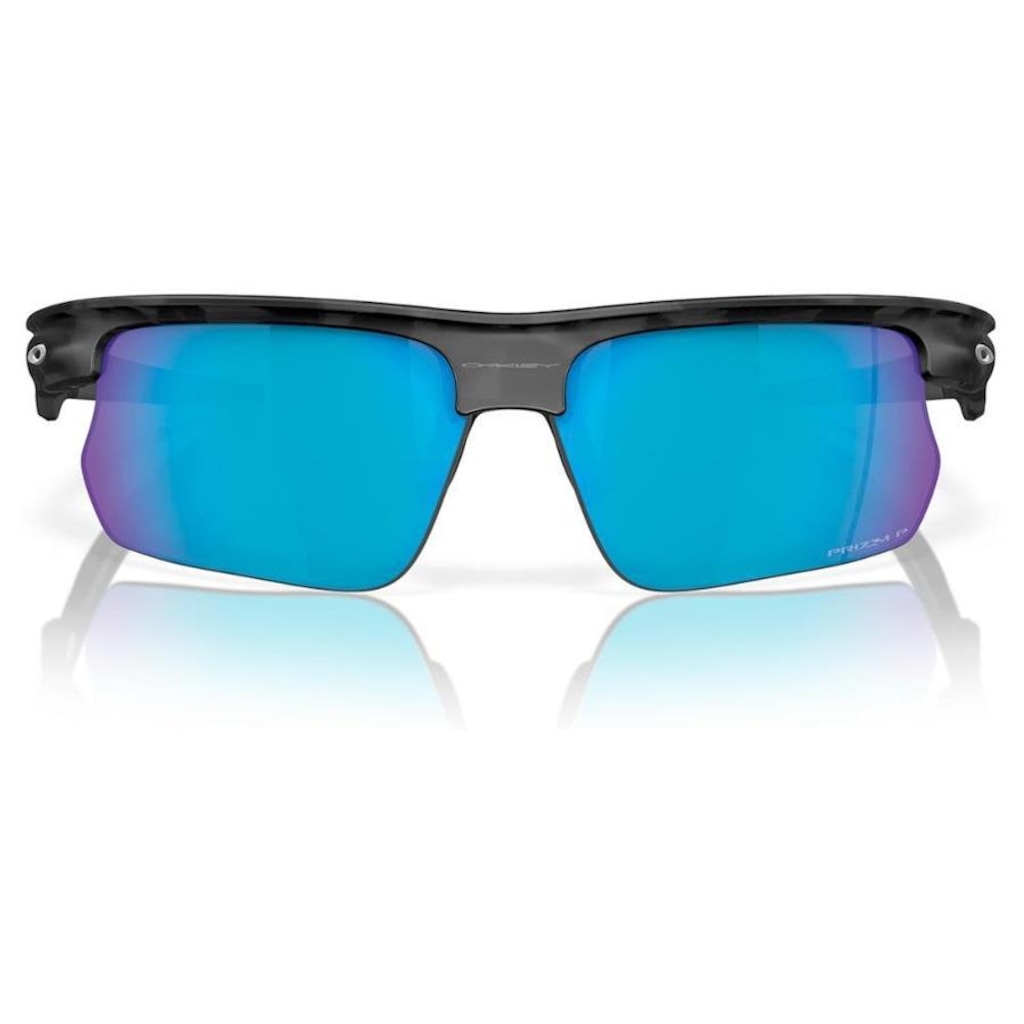 Imagem 3 do produto Óculos de Sol Unissex Oakley Bisphaera Matte Grey Camo Prizm Sapphire Polarized