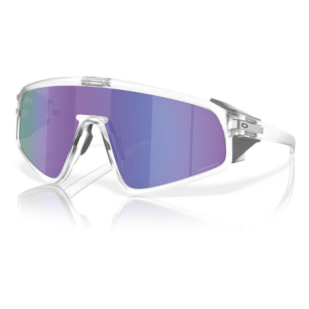 Óculos de Sol Unissex Oakley Latch Panel Matte Clear Prizm Violet
