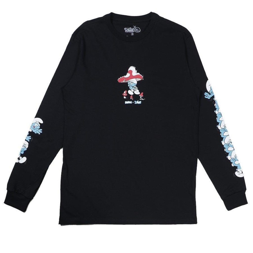 Camiseta Lost Smurfs M/L - Masculina - Foto 1