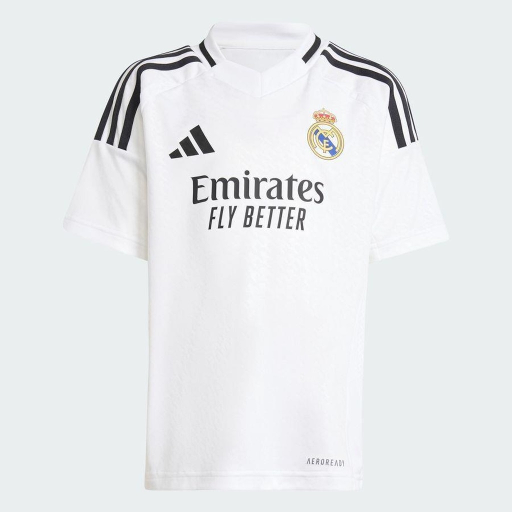 Imagem 3 do produto Uniforme de Futebol do Real Madrid 1 24/25 adidas - Infantil