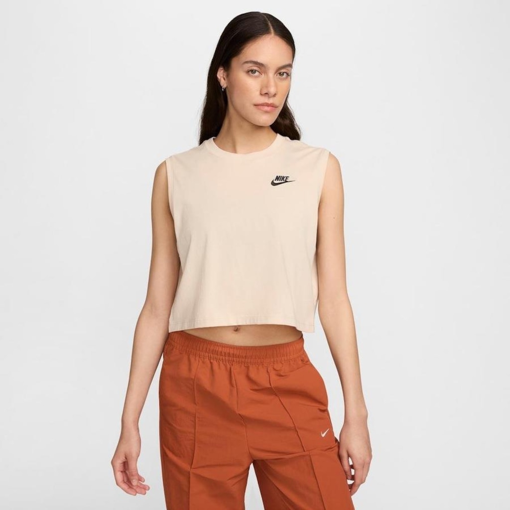 Camiseta Regata Nike Sportswear Essential - Feminina - Foto 1