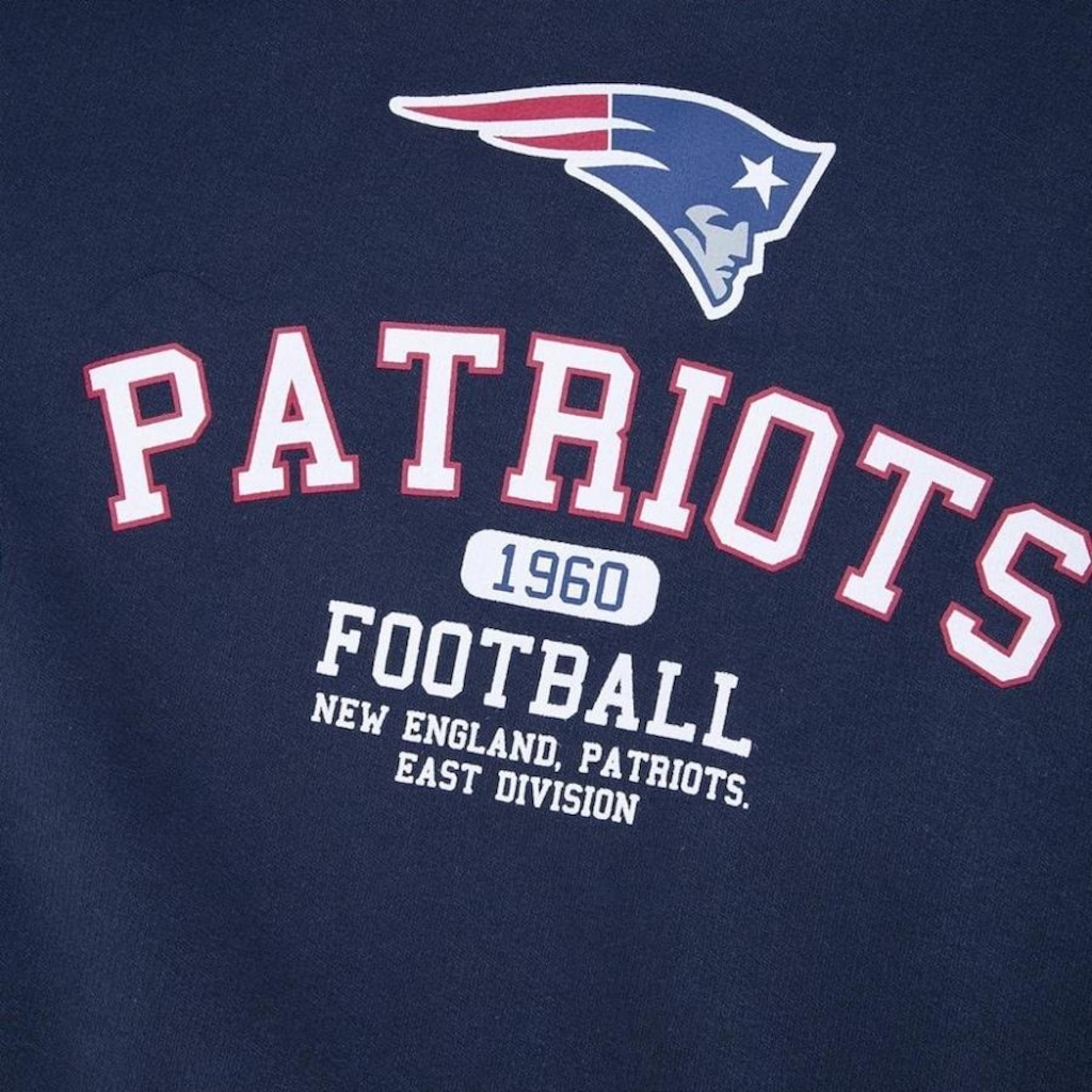 Imagem 4 do produto Blusão de Moletom Canguru New Era New England Patriots Club House - Masculino