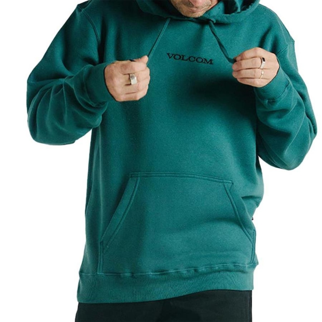 Imagem 3 do produto Blusão de Moletom com Capuz Volcom Signature Wt24 - Masculino