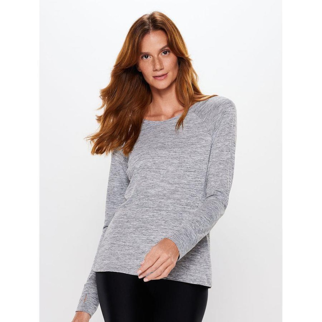 Imagem 2 do produto Camiseta Manga Longa Bodyforsure Lisa Essentialis - Feminina