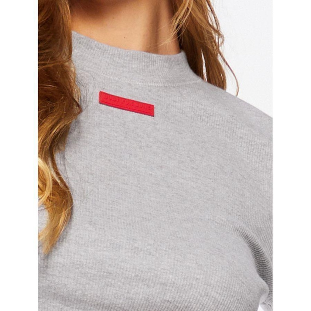 Imagem 4 do produto Blusa Cropped Bodyforsure Manga Longa Unique - Feminina
