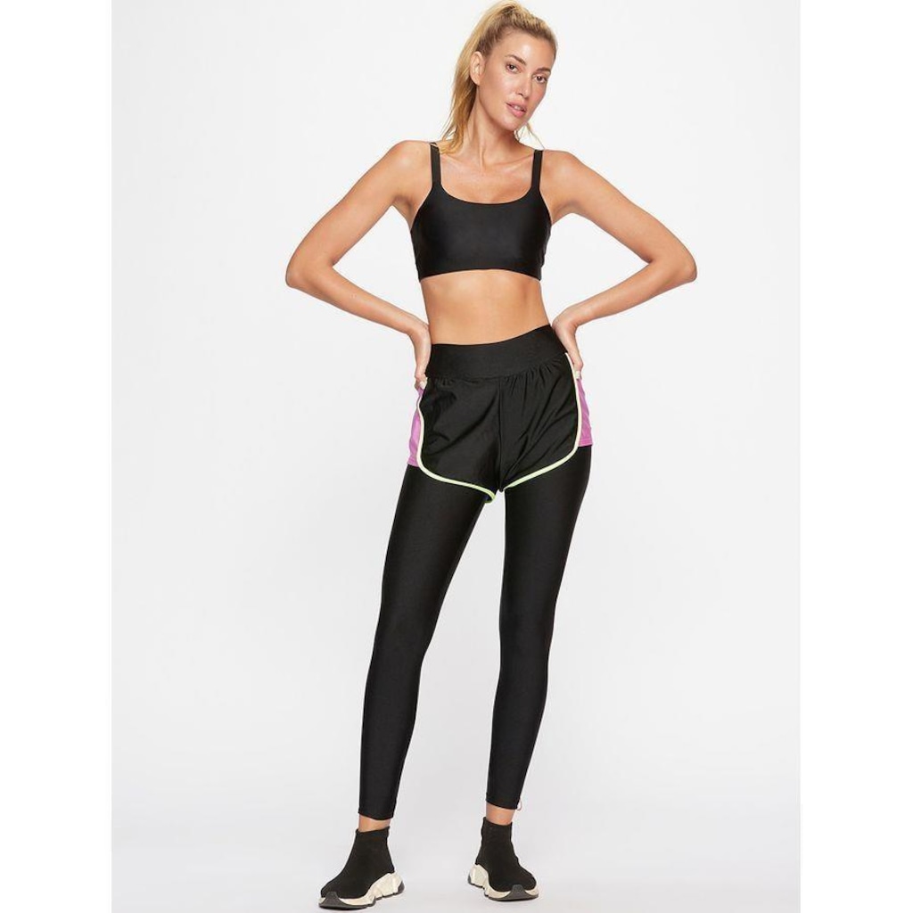 Calça Legging Bodyforsure Shorts Freedom - Feminina - Foto 1