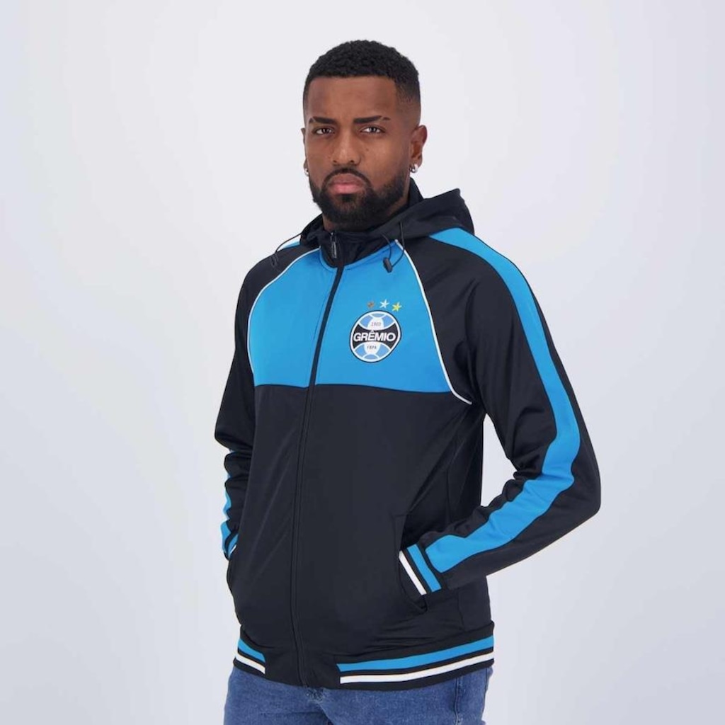 Imagem 3 do produto Jaqueta com Capuz do Grêmio Trilobal - Masculina