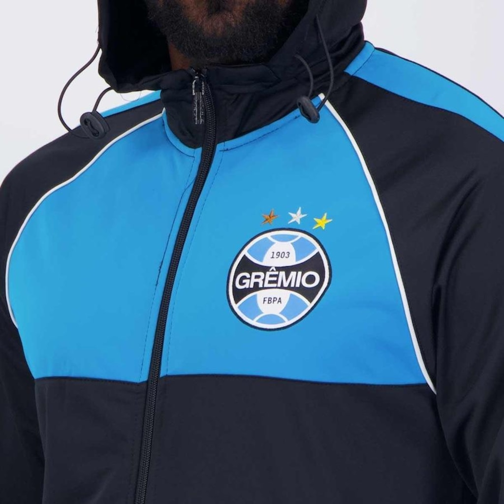 Imagem 5 do produto Jaqueta com Capuz do Grêmio Trilobal - Masculina