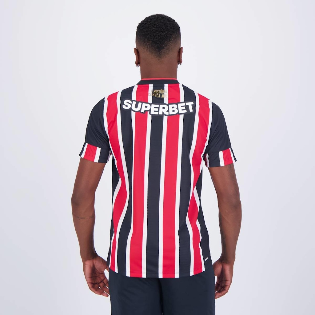 Imagem 4 do produto Camisa do São Paulo II 2024 New Balance com Patrocínio - Masculina