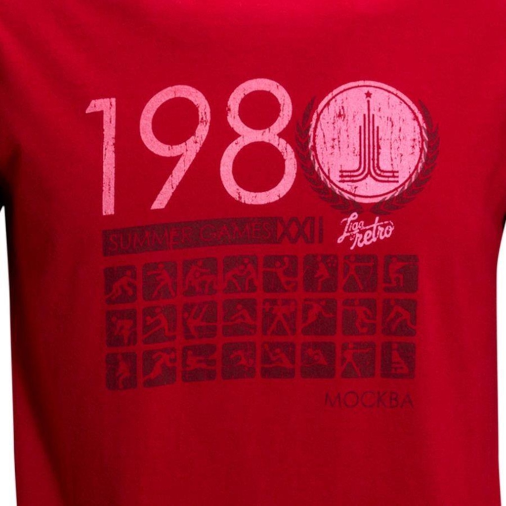 Imagem 4 do produto Camisa Moscou Pictogramas - Liga Retro - Masculina