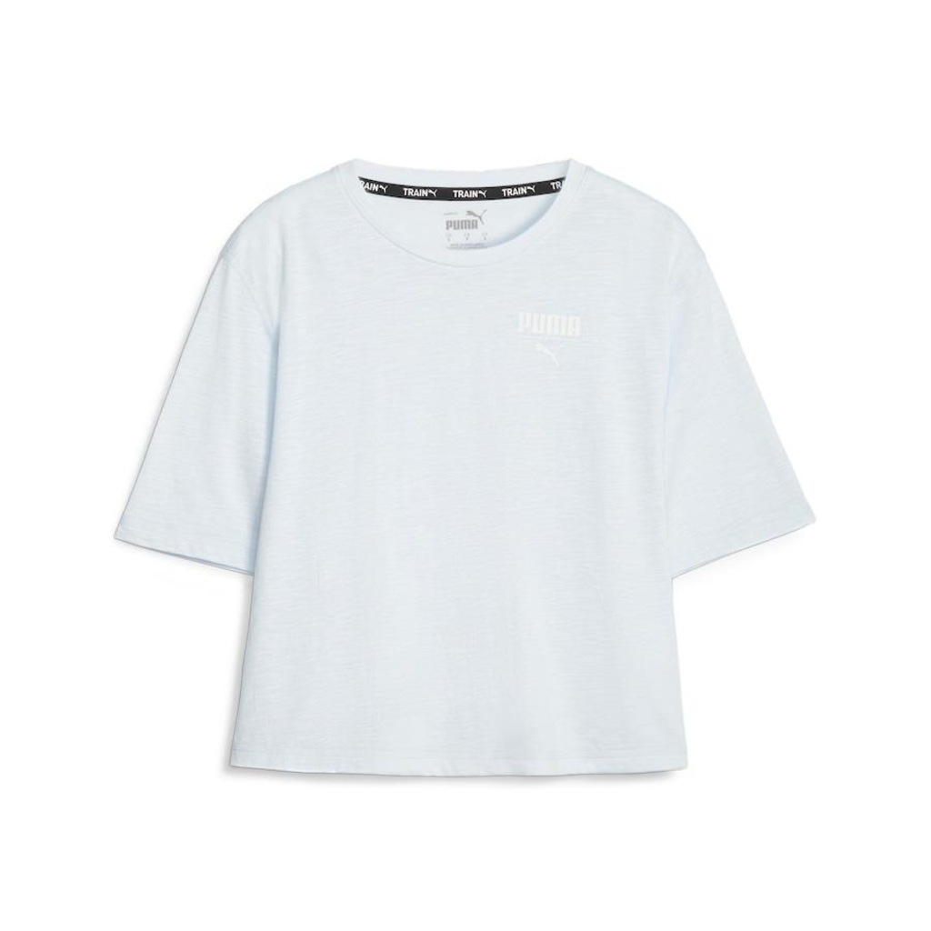 Blusa Cropped Puma Top Boxy Training Crop - Feminina - Foto 1