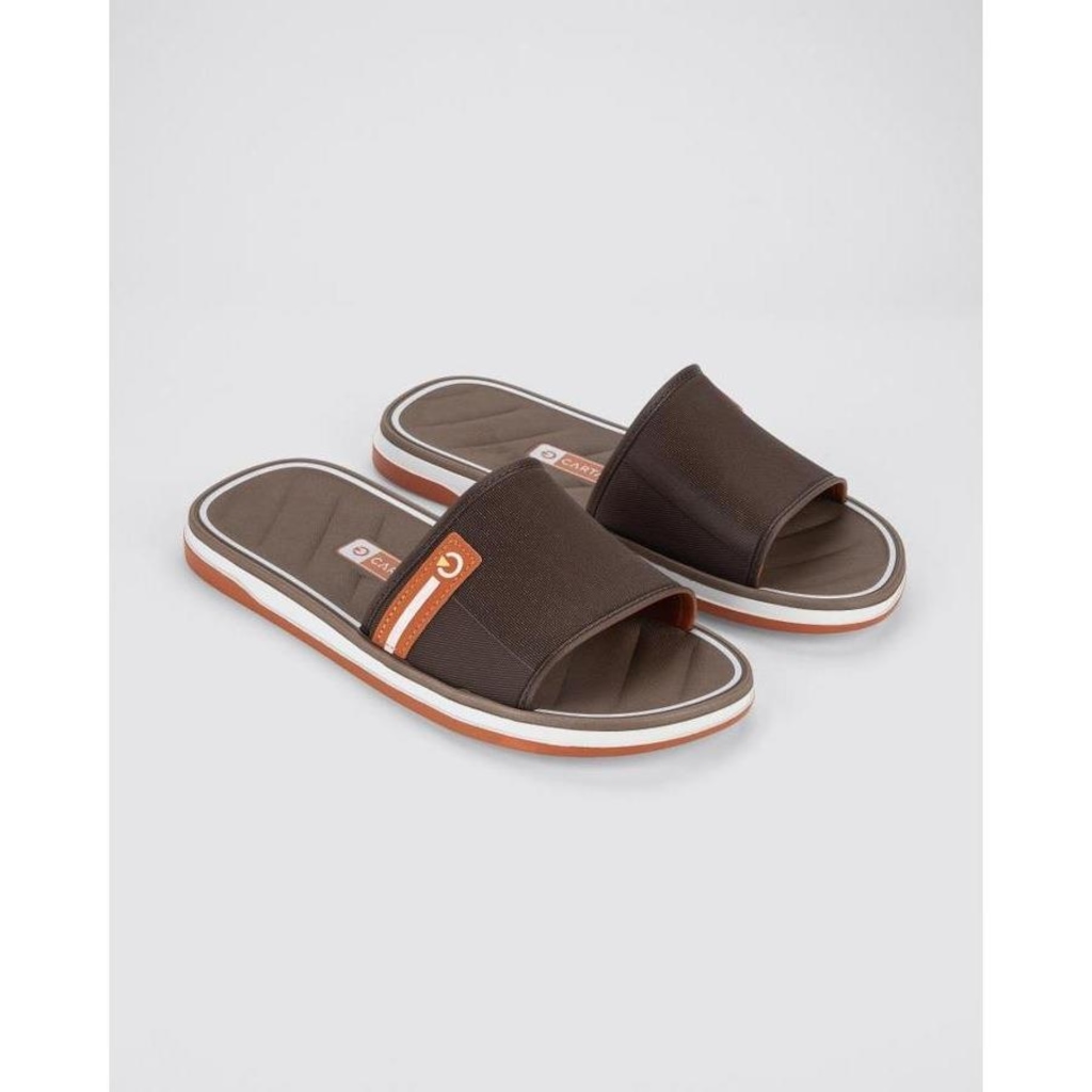 Chinelo Slide Málaga Sport Cartago - Slide - Masculino - Foto 2