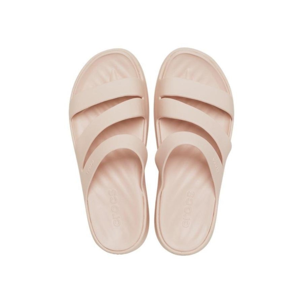Imagem 3 do produto Sandália Crocs Getaway Strappy Quartz - Feminino