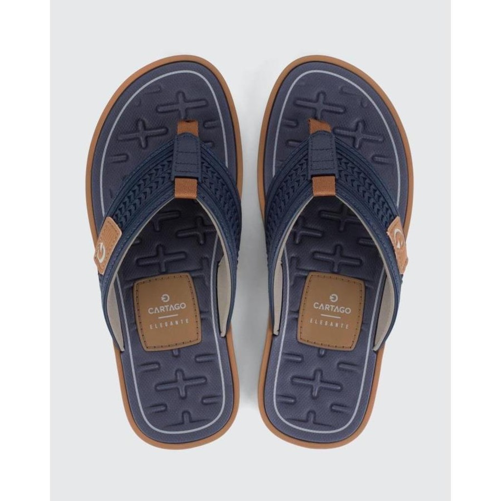 Chinelo de Dedo Lyon Cartago - Masculino - Foto 1