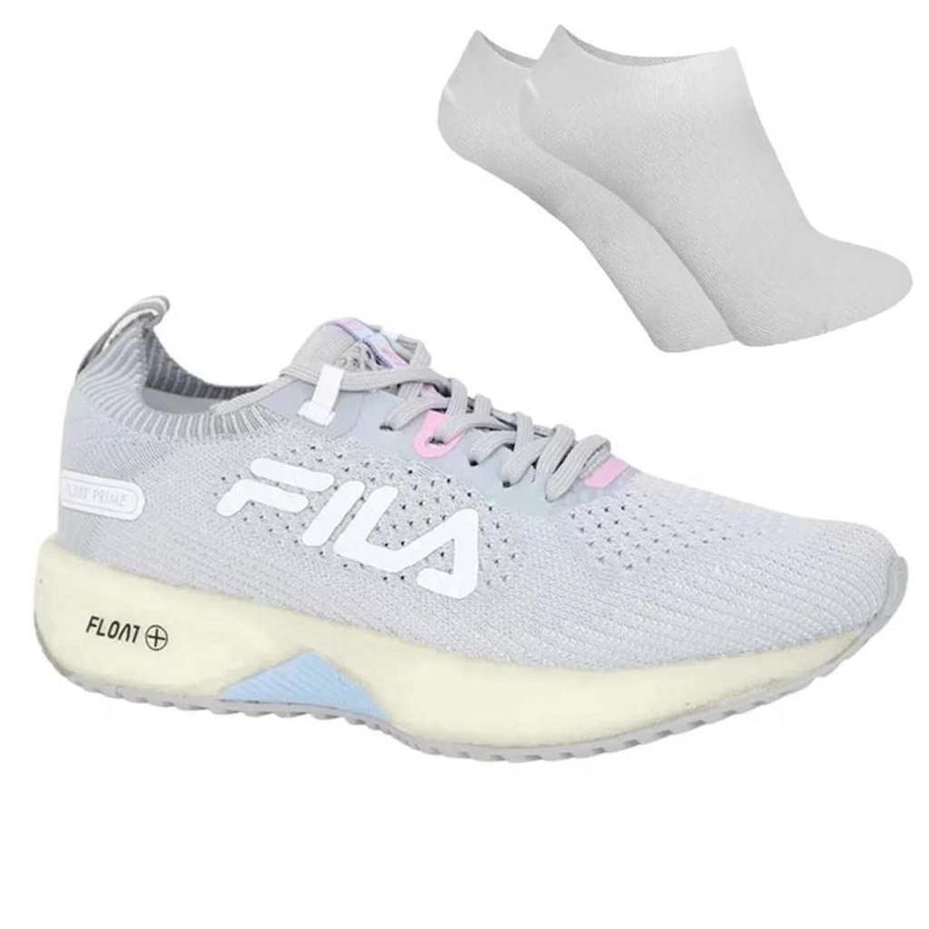Kit Tênis Fila Float Prime + Meia - Feminino - Foto 1
