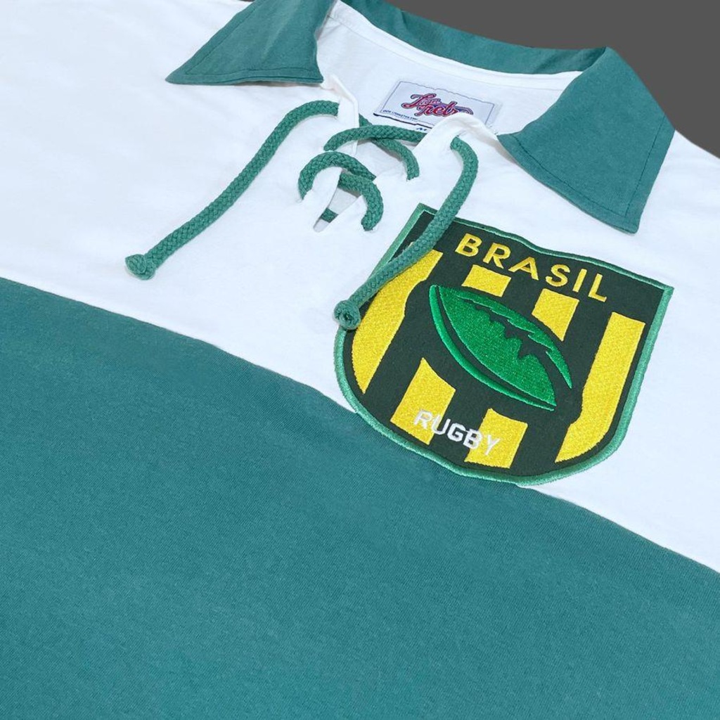 Imagem 4 do produto BRASIL RUGBY BRANCO - Liga Retro - Masculino