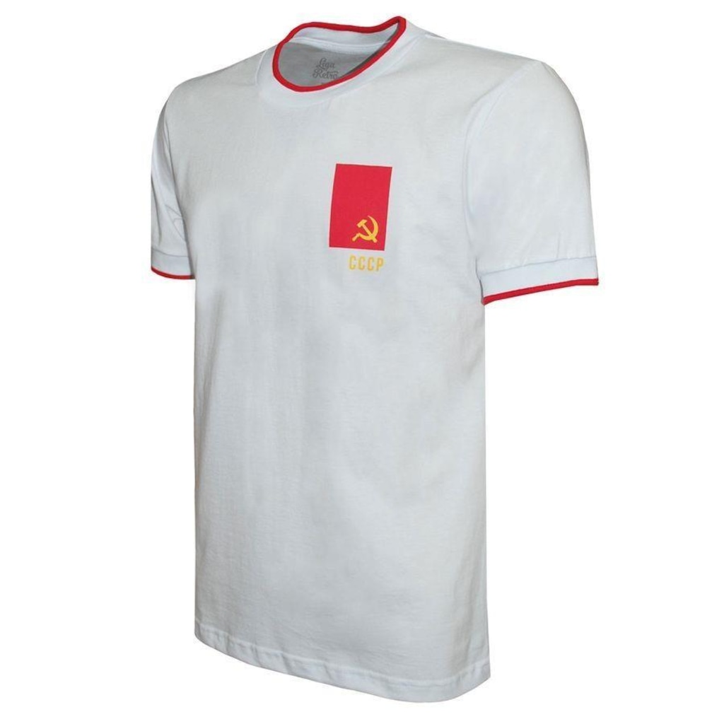 Imagem 2 do produto Camiseta Cccp Bandeira Liga Retrô - Masculina