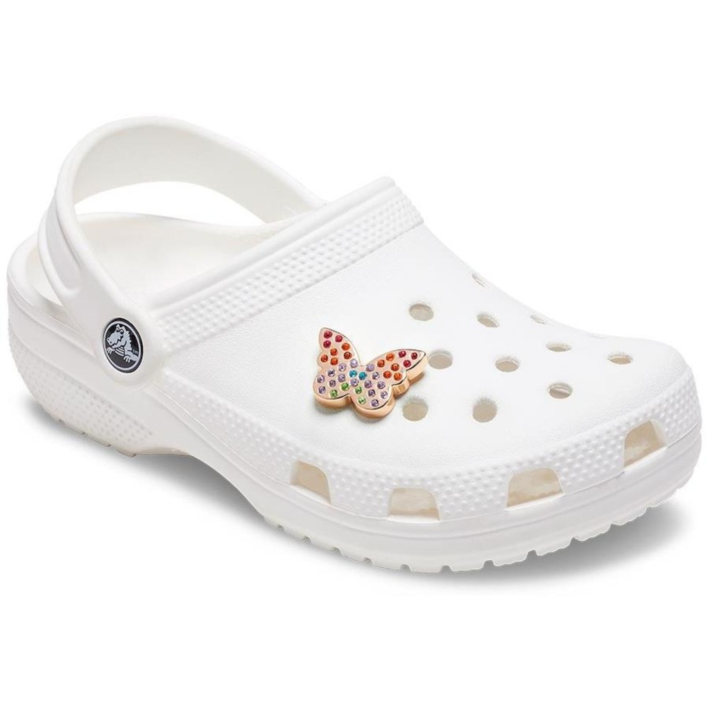 Imagem 3 do produto Jibbitz? Crocs Borboleta Incrustada Arco-Íris