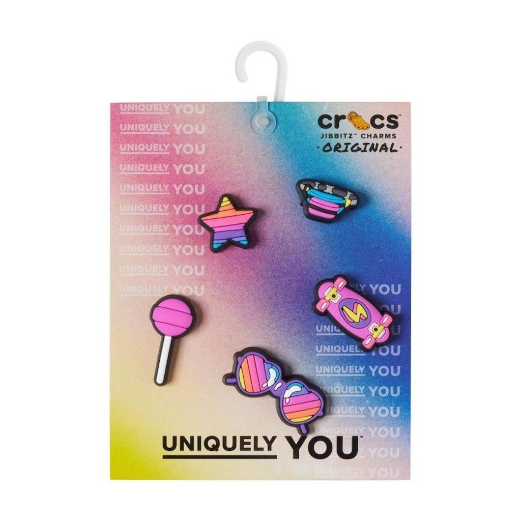 Imagem 4 do produto Kit Jibbitz? Crocs Anos 90 Pack com 5 Peças