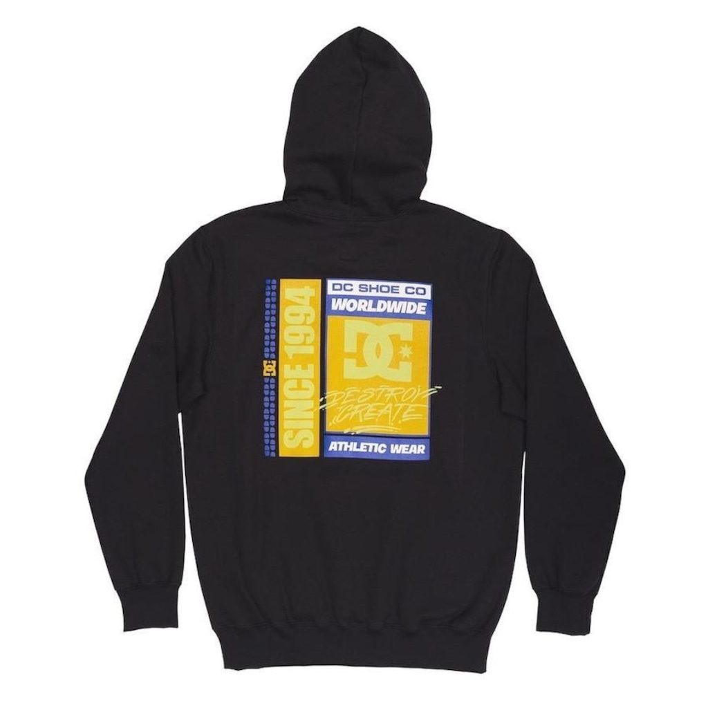 Imagem 4 do produto Blusão de Moletom com Capuz Dc Shoes Canguru Flyer - Masculino