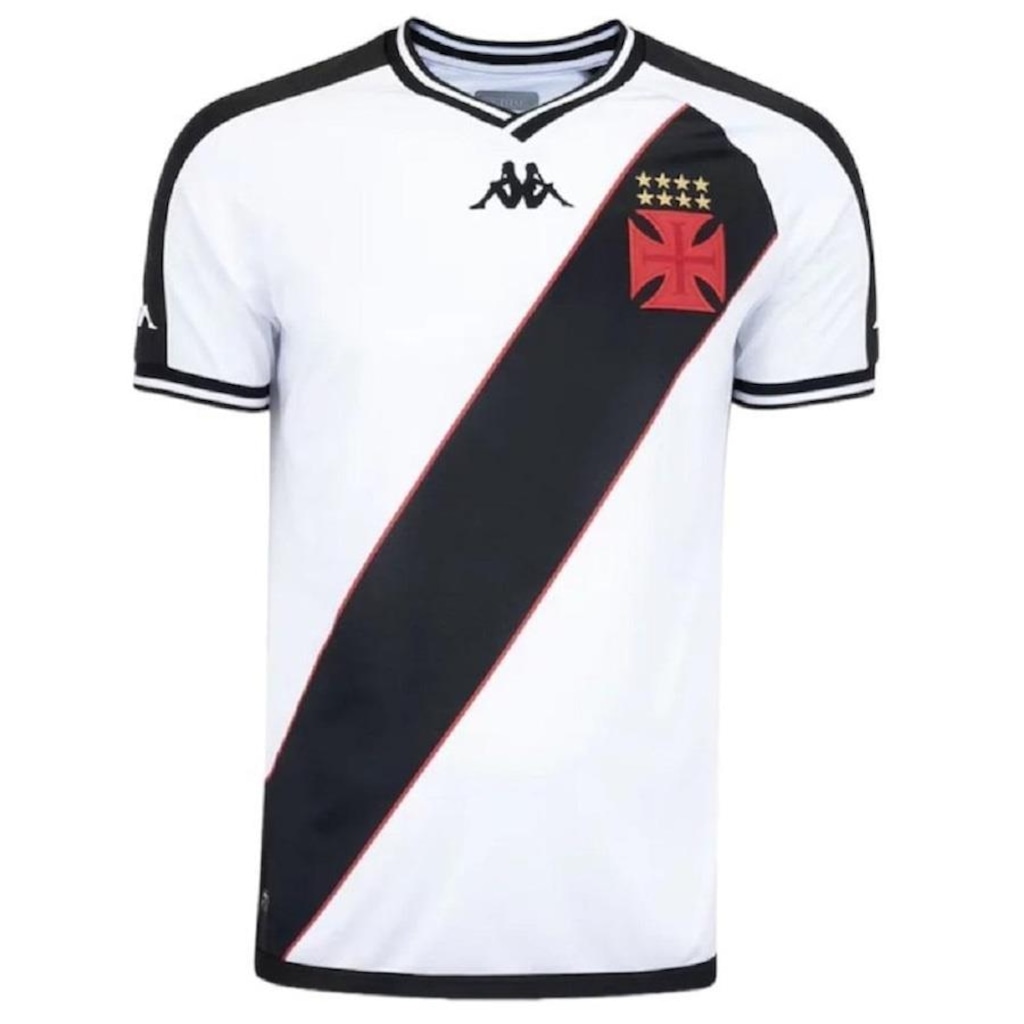 Camisa do Vasco da Gama II 24 Kappa Masculina Torcedor