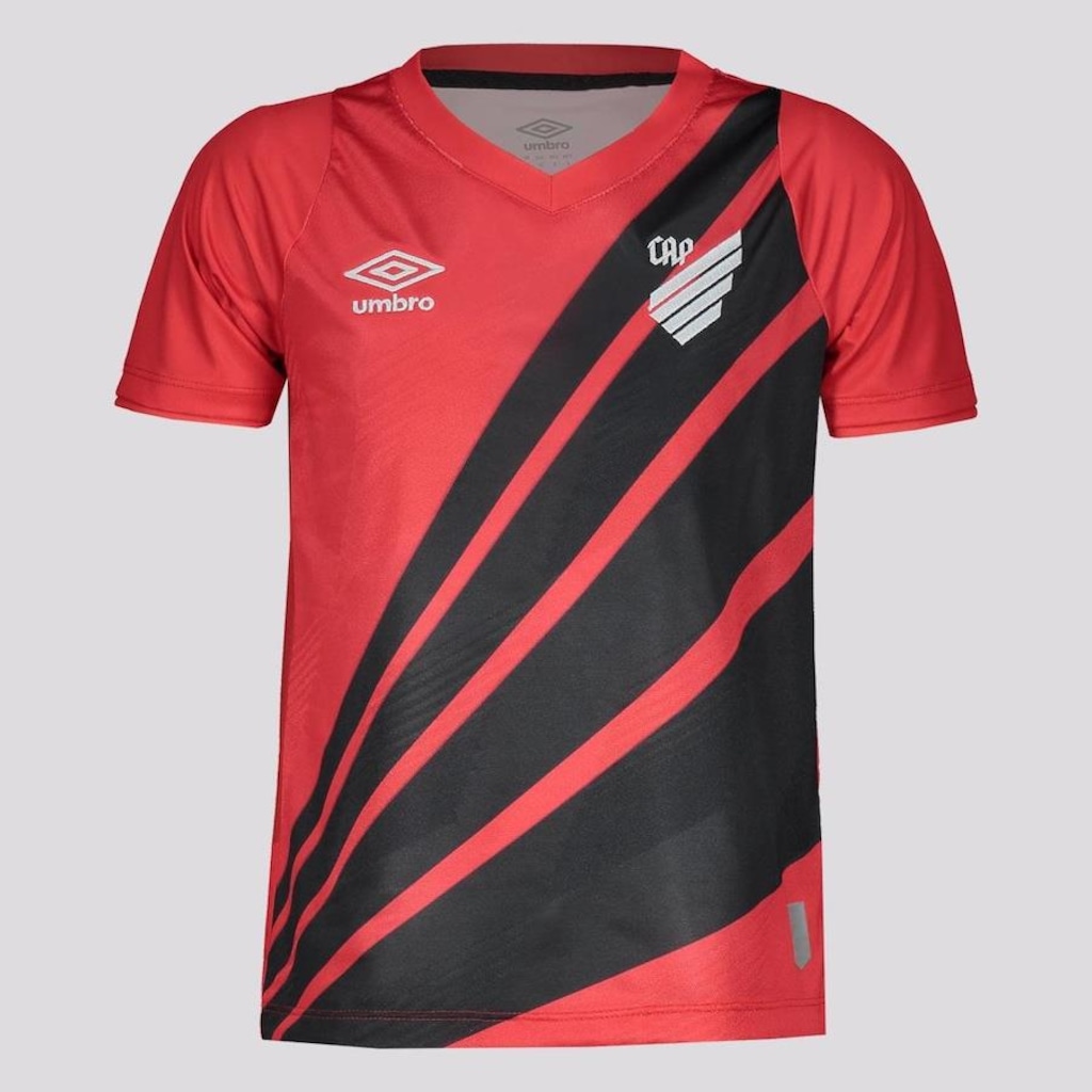 Camisa 1 do Athlético Paranaense 2024 Umbro - Infantil