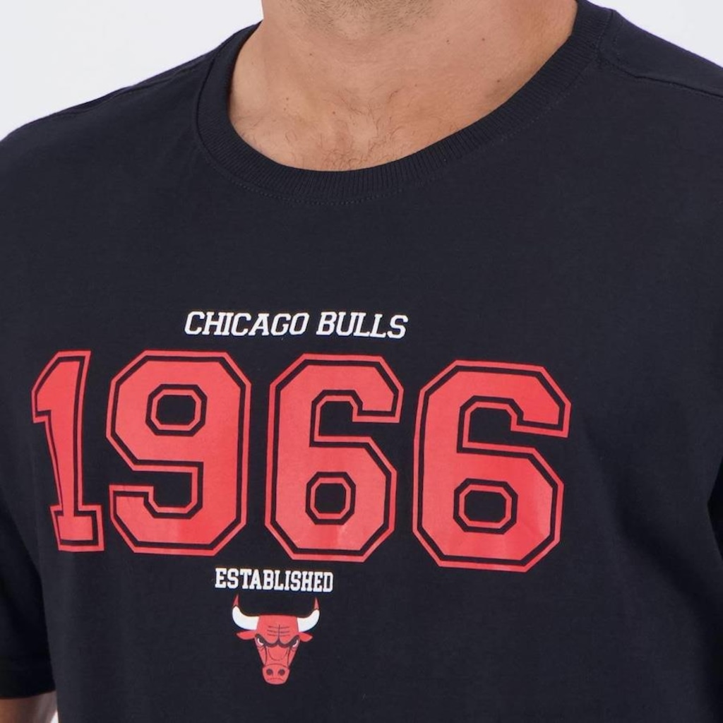 Imagem 5 do produto Camiseta NBA Founded Chicago Bulls - Masculina