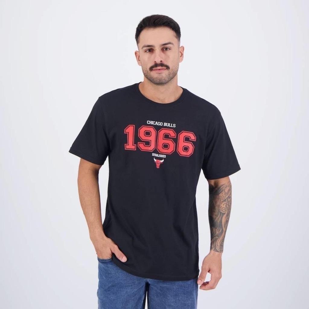 Camiseta NBA Founded Chicago Bulls - Masculina