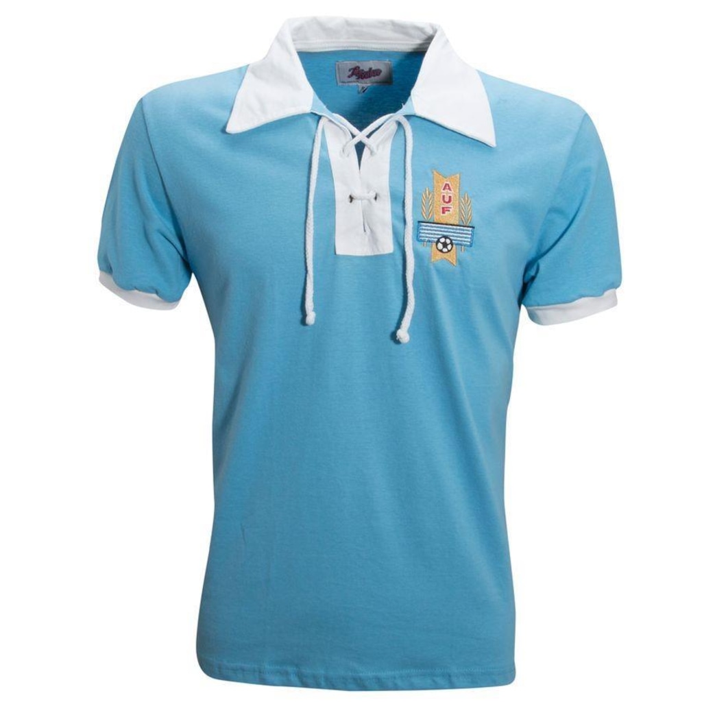 Camisa Uruguai 1930 Liga Retro - Masculina - Foto 1