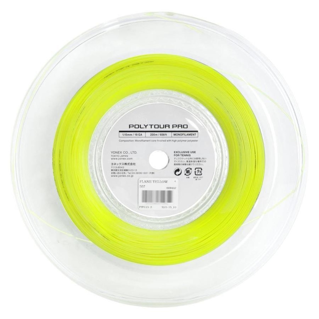 Imagem 3 do produto Corda Yonex Polytour Pro 18L 1.15Mm Rolo com 200 Metros