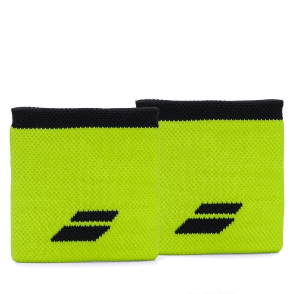 Munhequeira Babolat Logo Curta com 2 Unidades