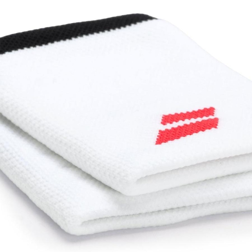 Imagem 3 do produto Munhequeira Babolat Logo Jumbo Longa com 2 Unidades