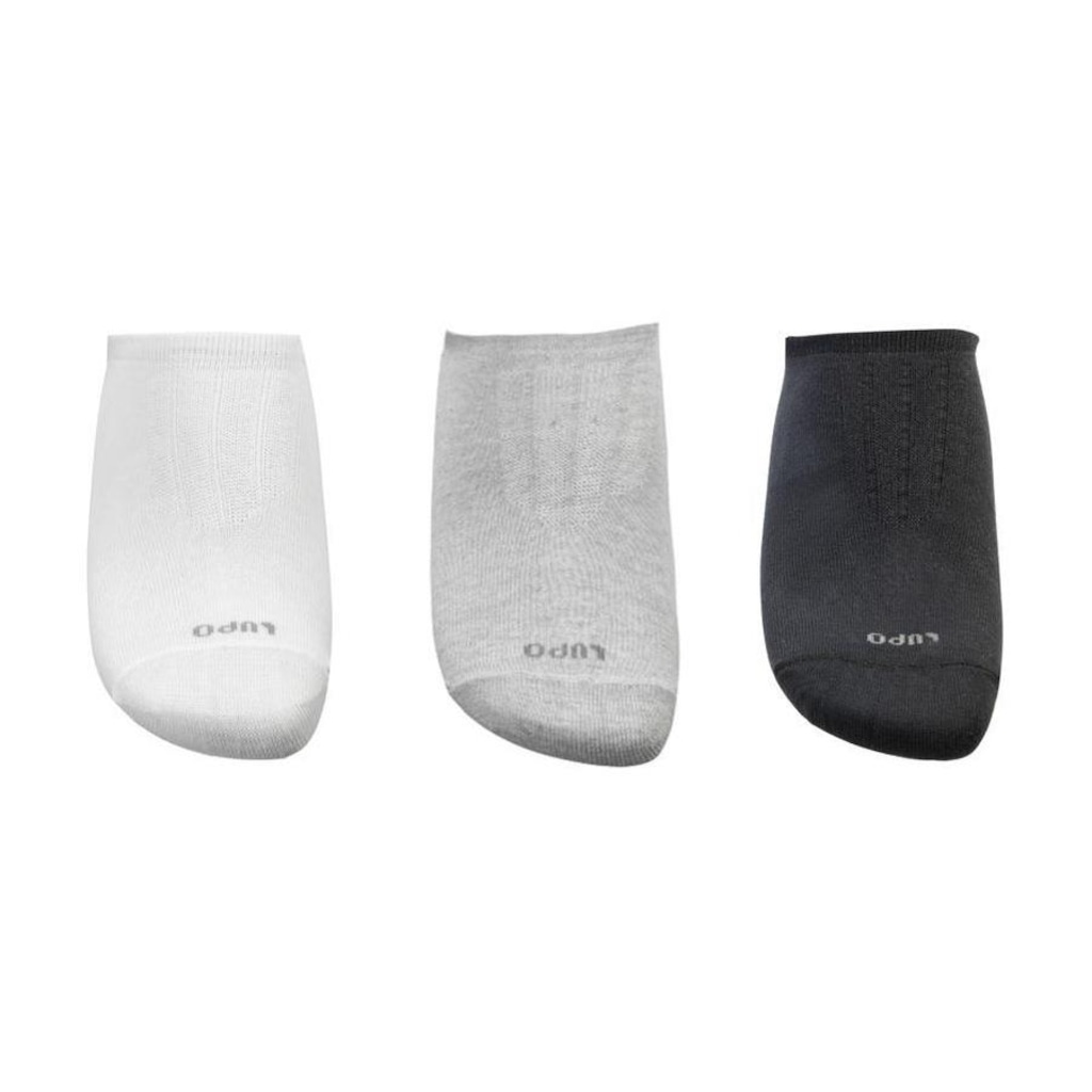 Imagem 3 do produto Kit 3 Pares Meia Lupo Sport 03270-089 Masculino