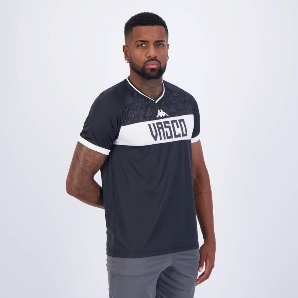 Imagem 2 do produto Camisa do Vasco Supporter New Kappa - Masculina