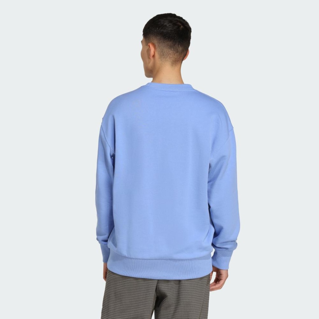 Imagem 3 do produto Blusão de Moletom sem Capuz adidas Crew Moletinho All Szn - Masculino