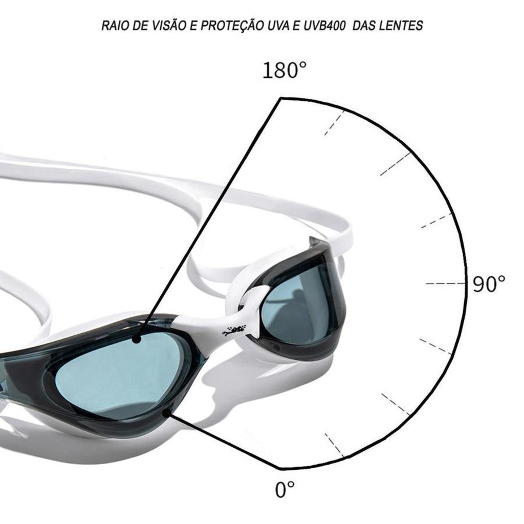 Imagem 4 do produto Óculos de Natação Gold Sports Snake Performance 5.0 - Adulto
