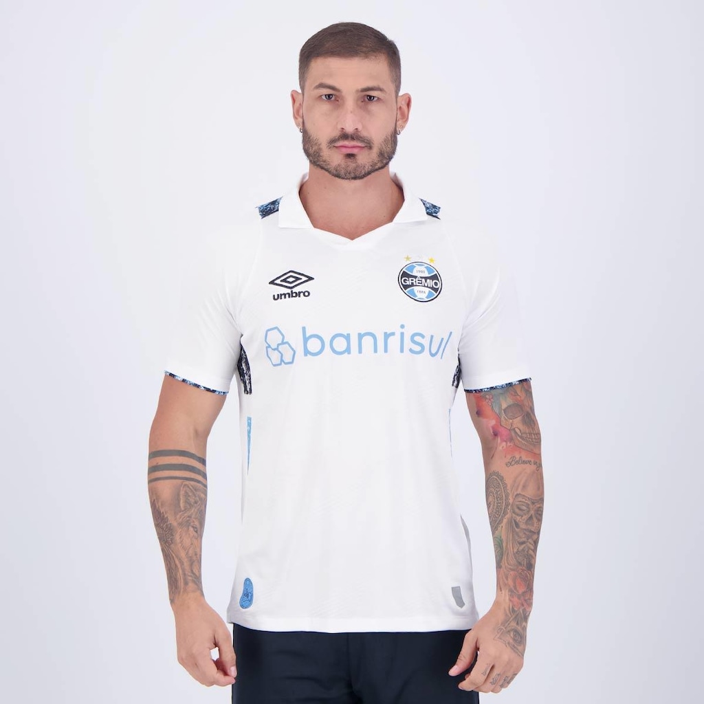 Camisa do Grêmio Umbro Ii 2024 com Número - Masculina