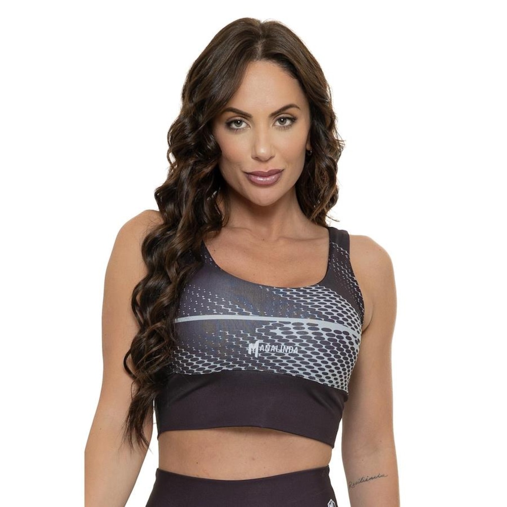 Top Fitness com Bojo Quartzo Elite - Feminino